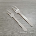Forks en plastique jetables Polystyrne Cutlery Taille personnalisée
